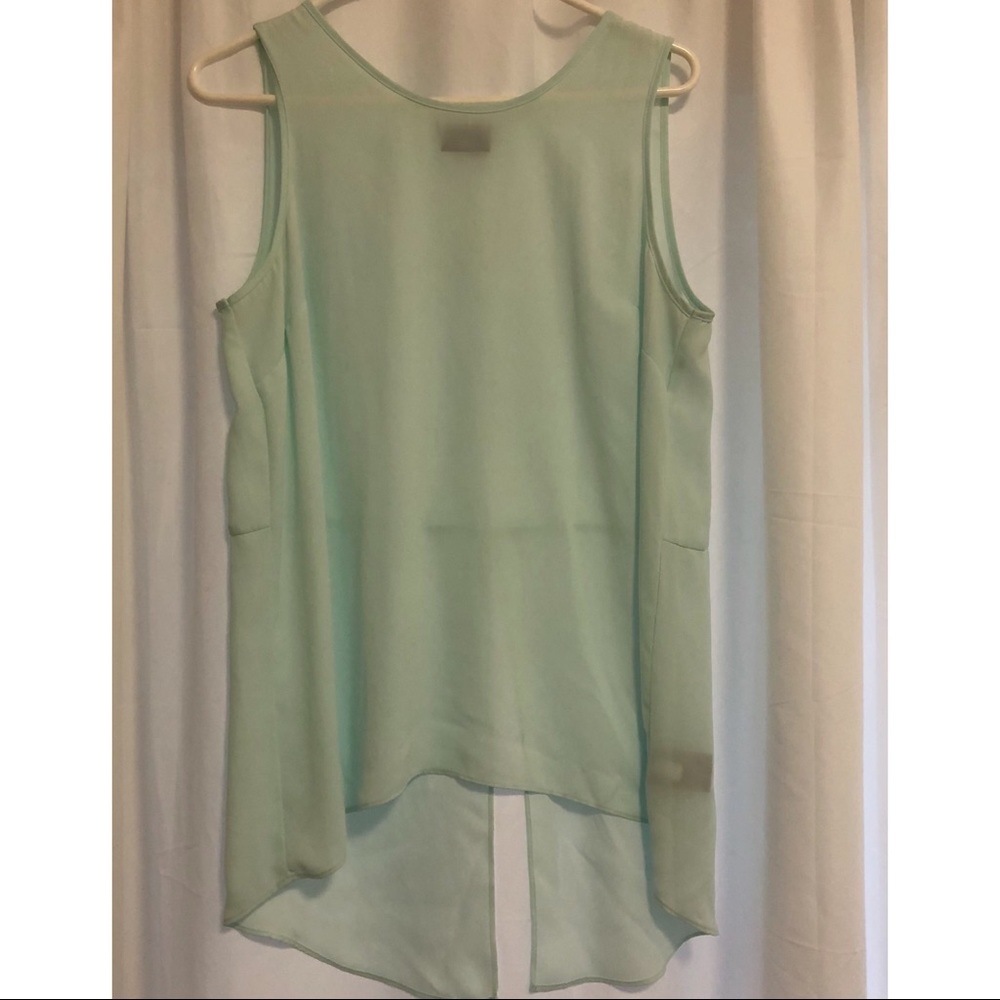 Light Blue Flowy Tank